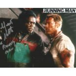 Yaphet Kotto Running Man James Bond Alien signed 10 x 8 inch colour photo from Running Man. Yaphet