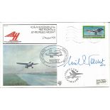 Erich Warsitz first Jet pilot signed RAF flown cover. Erich Warsitz (18 October 1906, Hattingen,