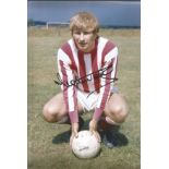 COLIN TODD 1970, football autographed 12 x 8 photo, a superb image depicting the Sunderland centre-