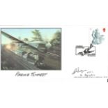 Raging Tempest FDC Duxford Cambridge 21 05 2002 Typhoon. Good Condition. All autographed items are