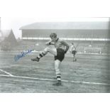 ALAN HINTON 1963, football autographed 12 x 8 photo, a superb image depicting the Wolves left-wing