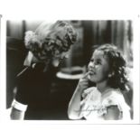 Shirley Temple Black signed 10 x 8 inch b w photo. Good Condition. All autographed items are genuine