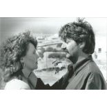 Tom Conti signed 12 x 8 inch Shirley Valentine b w photo with Pauline Collins. Good Condition. All