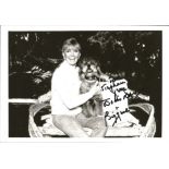 Doris Day signed 7 x 5 inch b w photo dedicated. Good Condition. All autographed items are genuine