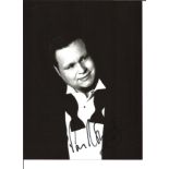 Paul Potts signed 10 x 8 inch b w photo. Good Condition. All autographed items are genuine hand