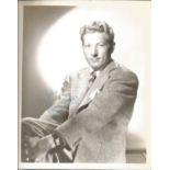 Danny Kaye signed vintage 10 x 8 inch sepia photo to John. Good Condition. All autographed items are