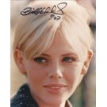 Britt Ekland signed 10 x 8 inch colour photo. Good Condition. All autographed items are genuine hand