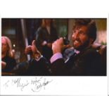 Die Hard Hart Bochner signed 10x 8 inch colour photo to Cliff. Good Condition. All autographed items