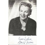 Gracie Fields signed 6 x 4 inch b w photo. Good Condition. All autographed items are genuine hand