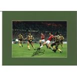 Lee Martin Signed Manchester United 12x16 Mounted Photo. Good Condition. All autographed items are