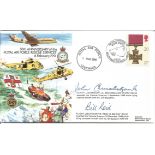 50th Anniversary of the RAF Rescue Services 6 February 1991 signed FDC No. 642 of 1000. Signed by
