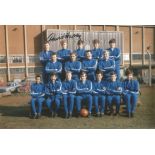 LEEDS UNITED 1968, football autographed 12 x 8 photo, a superb image depicting players in their