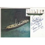 Carry on stars multiple signed 1969 Ships PHQ card. Signed on front and back by 11 inc Sid James,