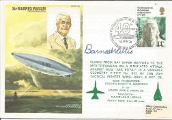 Dambusters WW2 Barnes Wallis signed on his own Historic Aviators cover. Good Condition. All