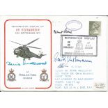 WW2 Luftwaffe aces multiple signed 33 Sqn cover including Erich Hartmann, Bruno Stolle, Dennis