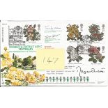 Margaret Thatcher signed 1991 Roses official RAF FDC. Good Condition. All autographed items are