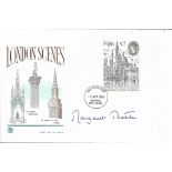 Margaret Thatcher signed 1980 London Scenes FDC. Good Condition. All autographed items are genuine
