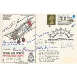 WW2 Luftwaffe aces multiple signed RAF Hartland Point Six ace including Erich Hartmann others not