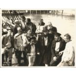 Moby Dick actor Seamus Kelly signed to back of Moby Dick Press photo, has punch marks to top and