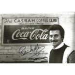 Music Pete Best former Beatle signed 12 x 8 inch b/w photo. Good Condition. All autographed items