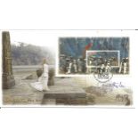 Christopher Lee signed New Zealand Lord of the Rings FDC. Good Condition. All autographed items
