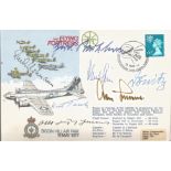 WW2 German VIP multiple signed cover. The Flying Fortress signed Biggin Hill Air Fair 13th May