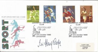 Boxing Sir Henry Cooper signed 1980 Sport FDC. Good Condition. All autographed items are genuine