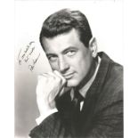 Rock Hudson signed 10 x 8 inch b/w photo to Tom with my best wishes. Good Condition. All autographed