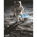 ALDRIN, Buzz (b.1930) Apollo 11 Astronaut; the second man to walk on the moon. 8 x 10 signed