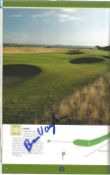 Golf Multiple signed 2006 Open Championship programme booklet. Signed by 32 inc Major winners Hunter