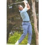 Golf Hugo Leon signed 12x8 colour photo. Good Condition. All autographs are genuine hand signed