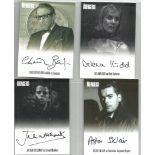 Avengers complete collection of cards. 4 signed by Delena Kidd, Christopher Benjamin, Astor Sklair