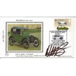 Motor Racing Martin Brundle signed Benham FDC British Motor Cars 1925 Austin 7 Chummy PM 60TH