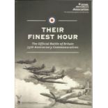 Battle of Britain Their Finest Hour Official Commemorative Album & Proof Coin. Comes with the