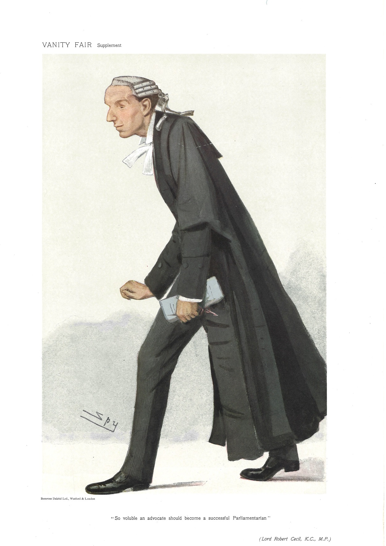 Vanity fair print collection. 2 prints Legal Wigged. These prints were issued by the Vanity Fair