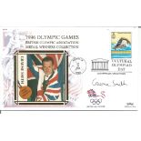 Graeme Smith signed 1996 Olympic Games FDC. 1996 Olympic Bronze Medallist in 1500 freestyle