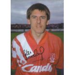 Football Peter Beardsley signed 12x8 colour photo pictured while playing for Liverpool. Good