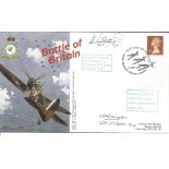 WW2 RAF Squadron Leader D L Armitage, DFC, Battle of Britain veteran 1940, and Flt. Lt. A R