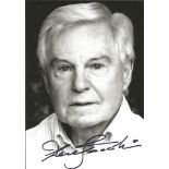 Derek Jacobi signed 7x5 black and white photo. Good Condition. All autographs are genuine hand