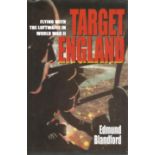 Target England hardback book by Edmund Blandford. Good Condition. All autographs are genuine hand