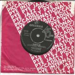 Cliff Richard 45rpm vinyl record unsigned Bachelor Boy/The Next Time in original sleeve. Good