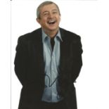 Louis Walsh signed 10x8 colour photo. Good Condition. All autographs are genuine hand signed and