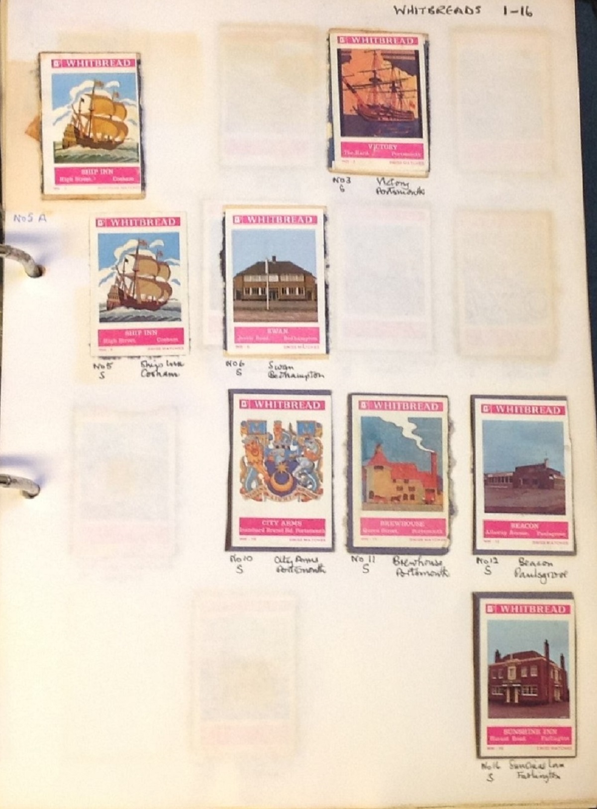 World Wide vintage matchbox collection housed in Lever Arch folder over 50 pages of interesting - Image 4 of 7