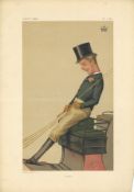 Vanity Fair Charlie. Subject Lord Carrington. 7/2/1874. These prints were issued by the Vanity