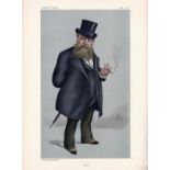 Vanity Fair Ape 21/4/1899 , Subject Carlo Rellegrini, Vanity Fair print, These prints were issued by