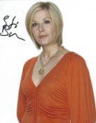 Glynis Barber signed 10x8 colour photo. Actress. Good Condition. All autographs are genuine hand