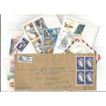 Worldwide FDC collection includes 8 covers from Bophuthatswana and South Africa. Good Condition.