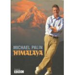 Michael Palin signed hardback book titled Himalaya signature on inside title page. 288 pages. Good