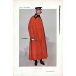 Vanity Fair 2X Army Vanity Fair prints Lt Colonel Anstruther Thomson Commanding 2nd Life Guards