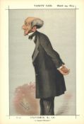 Vanity Fair A Feminine Philosopher. Subject JS Mill. 29/3/1873. These prints were issued by the